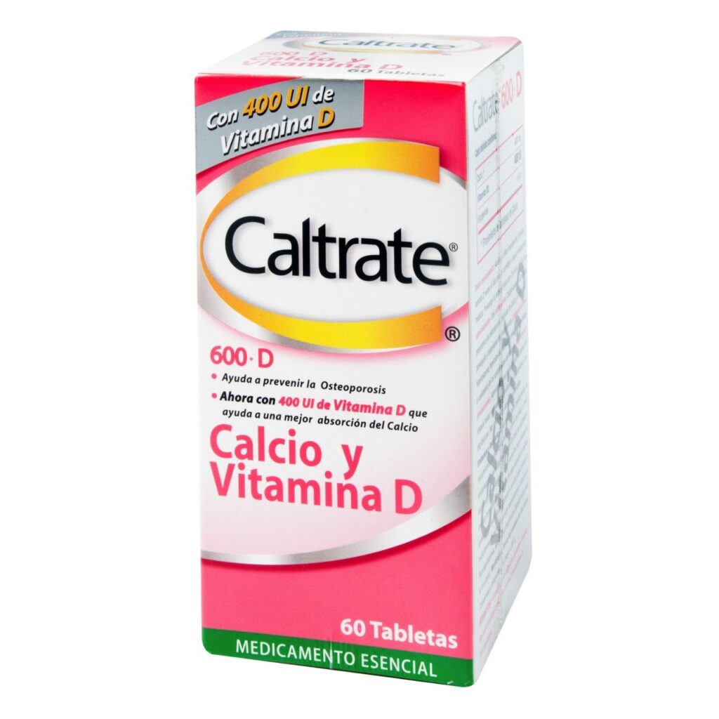 CALTRATE D 600 MG 400UI 60 TBS Droguerias Patria