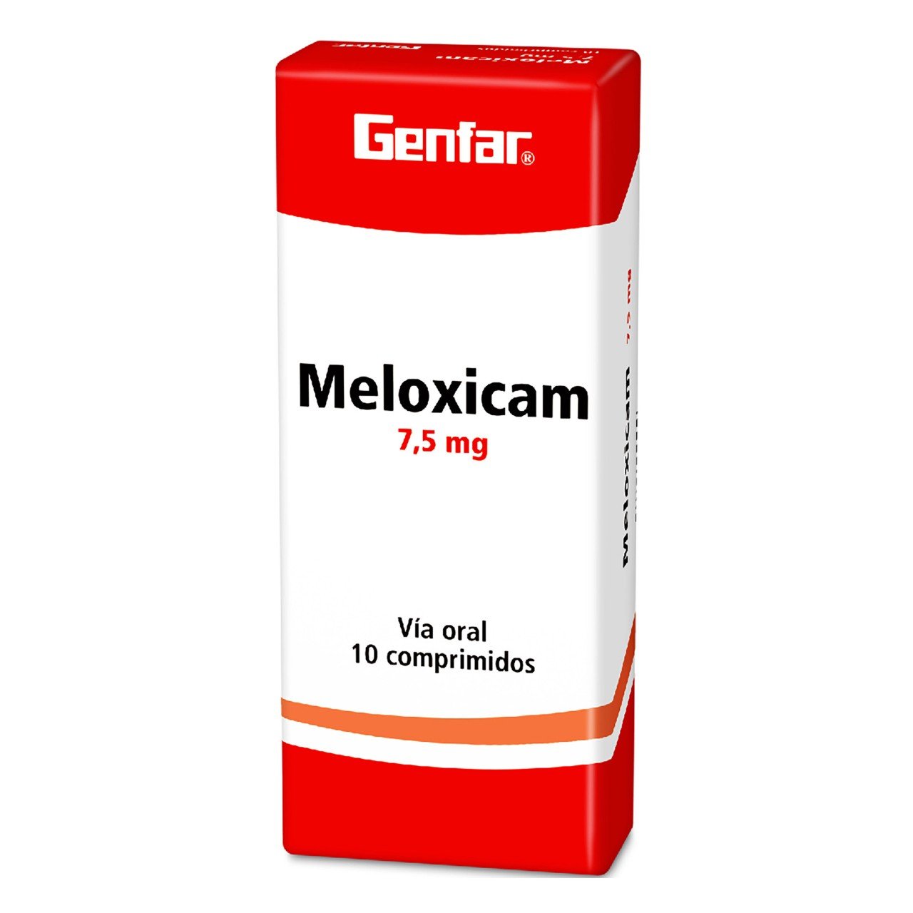 Meloxicam 7.5 mg tabletaletas gf cja x 10 un - Droguerias Patria