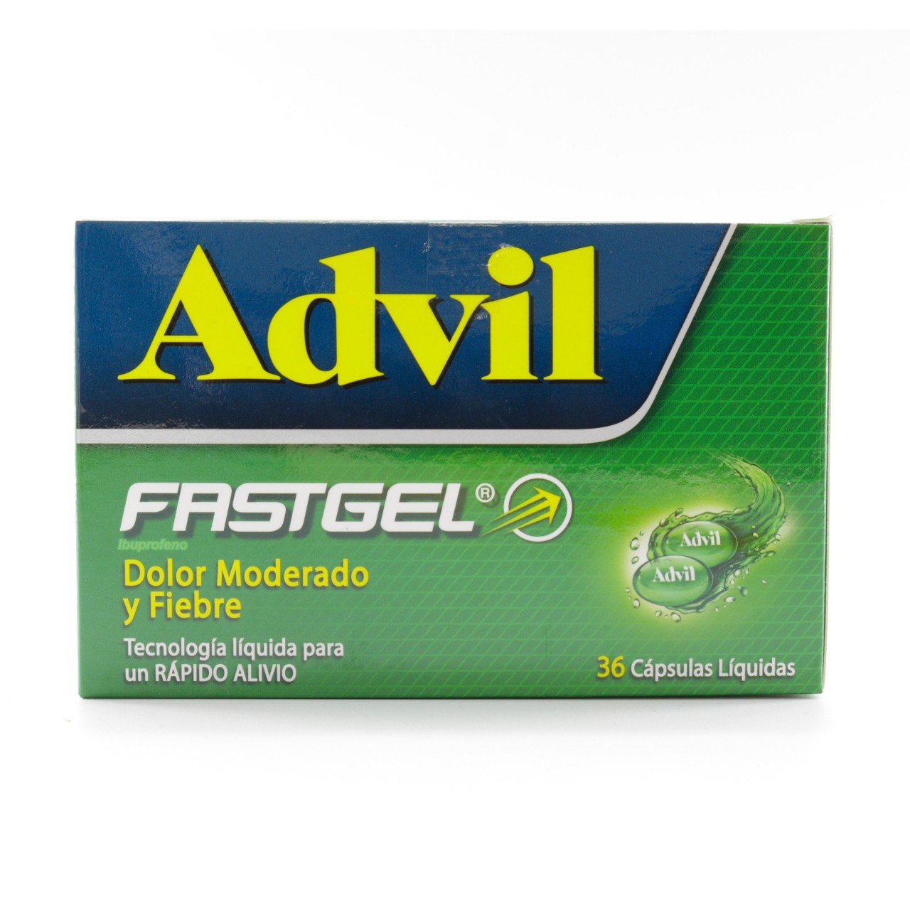 Advil fast gel 36 capsulas Droguerias Patria