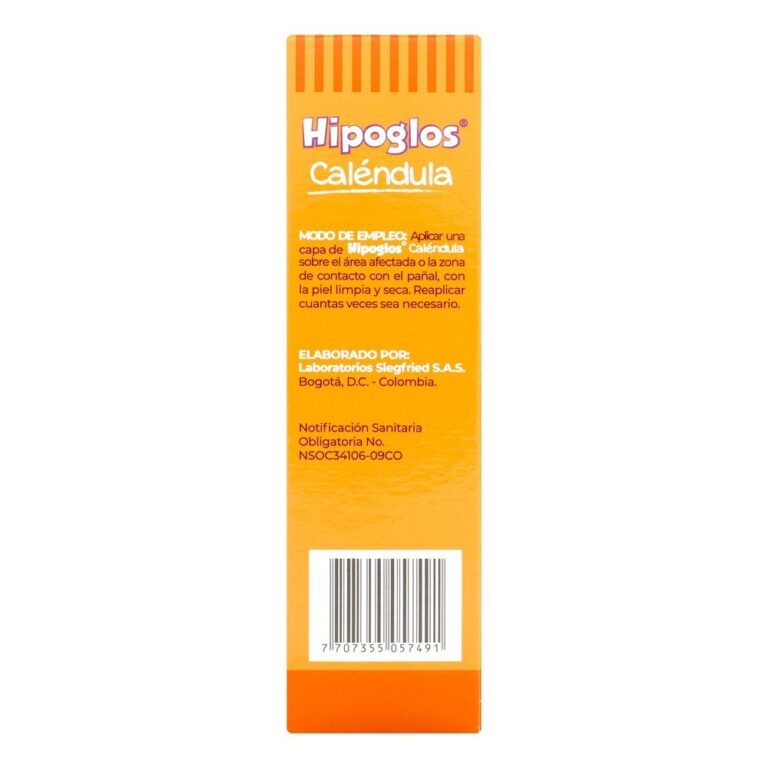 Hipoglos Calendula Tubo 30 Gr Tbo X 30 Gr Droguerias Patria 